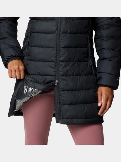 Columbia Powder Lite II Mid Jacket női steppelt átmeneti kabát fekete színben 8