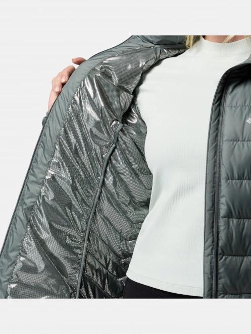 Columbia Powder Lite II Mid Jacket női télikabát zöld színben 11