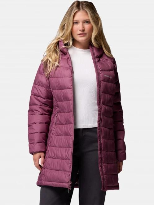 Columbia Powder Lite II Mid Jacket női télikabát lila színben 6