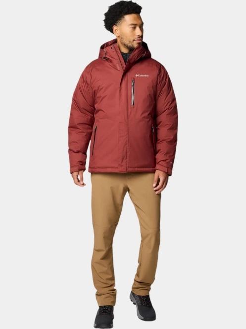 Columbia Oak Harbor II Insulated Jacket férfi télikabát piros színben 5