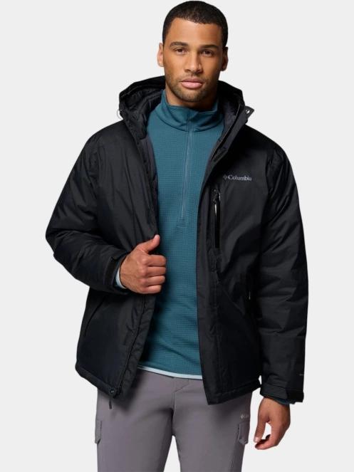 Columbia Oak Harbor II Insulated Jacket férfi télikabát fekete színben 5