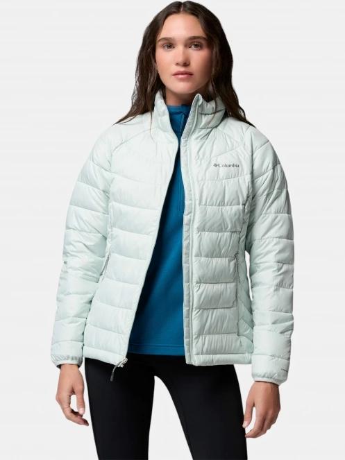 Columbia Powder Lite II Full Zip Jacket női télikabát világoszöld színben 6