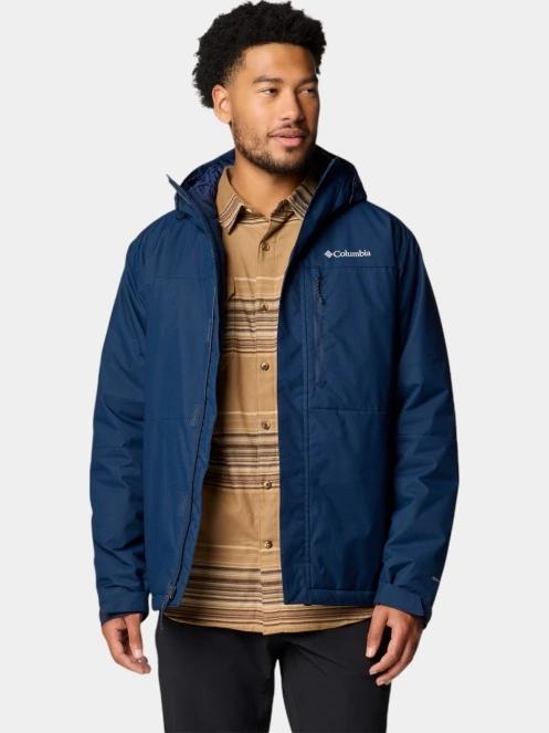 Columbia Hikebound II Insulated Jacket férfi esőkabát kék színben 6