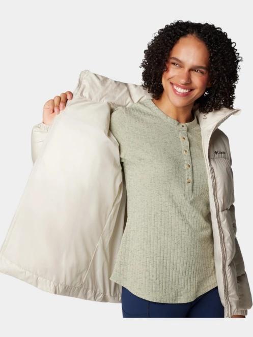 Columbia Puffect II Full Zip Jacket női télikabát homok színben 6