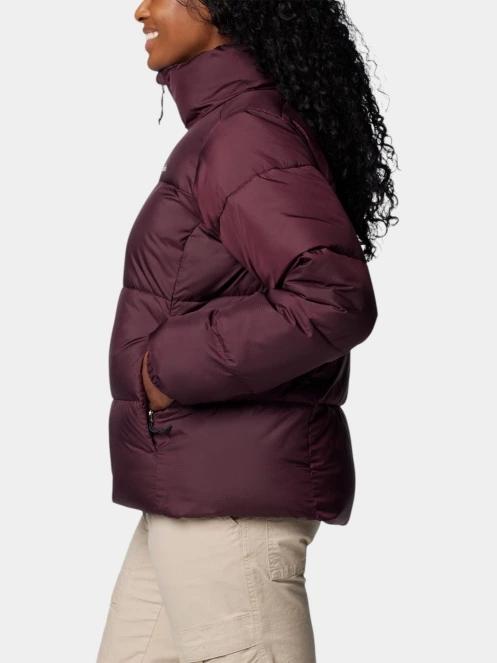 Columbia Puffect II Full Zip Jacket női télikabát piros színben 3