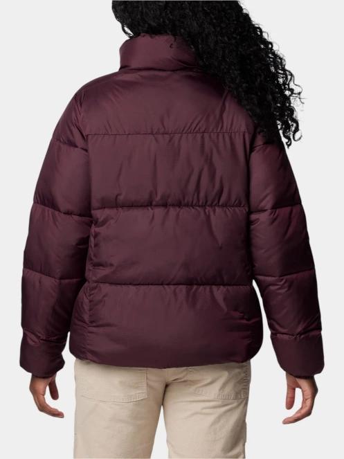 Columbia Puffect II Full Zip Jacket női télikabát piros színben 4