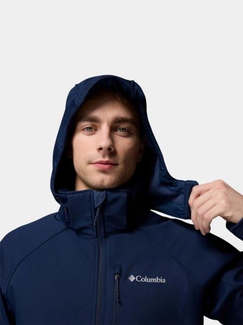 Columbia Cascade Ridge III Softshell férfi softshell kabát sötétkék színben 9
