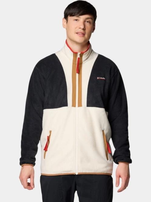Columbia Backbowl II Full Zip Fleece férfi polár pulóver homok színben 2
