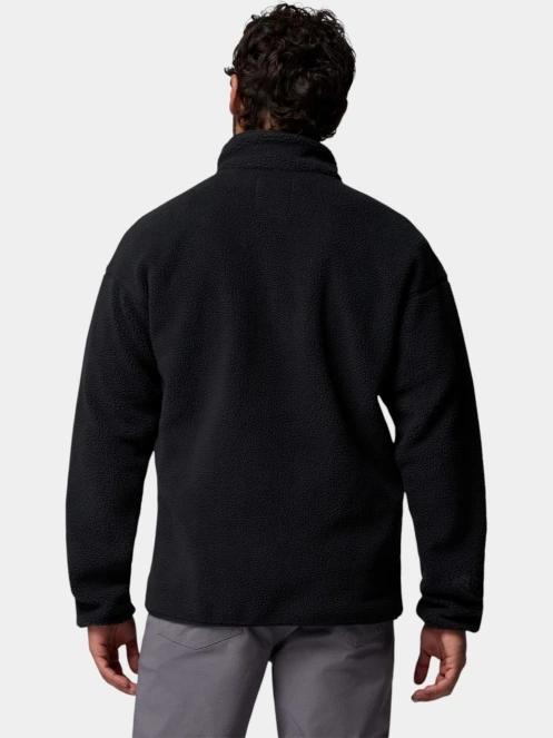 Columbia Helvetia II Half Snap Fleece férfi polár pulóver fekete színben 4