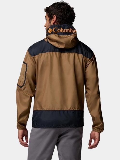 Columbia Challenger II Windbreaker férfi széldzseki oliva színben 4