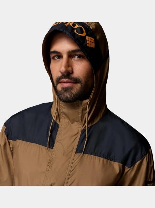Columbia Challenger II Windbreaker férfi széldzseki oliva színben 6