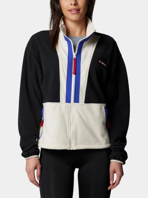 Columbia Backbowl II Full Zip Fleece női polár pulóver szürke színben 2