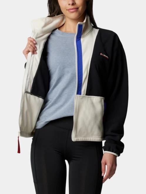 Columbia Backbowl II Full Zip Fleece női polár pulóver szürke színben 6