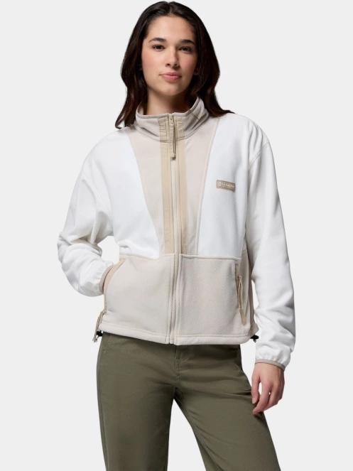Columbia Backbowl II Full Zip Fleece női polár pulóver homok színben 2