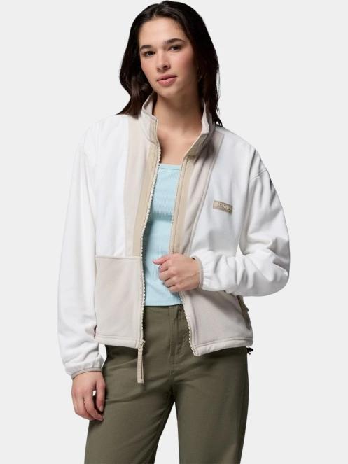 Columbia Backbowl II Full Zip Fleece női polár pulóver homok színben 6