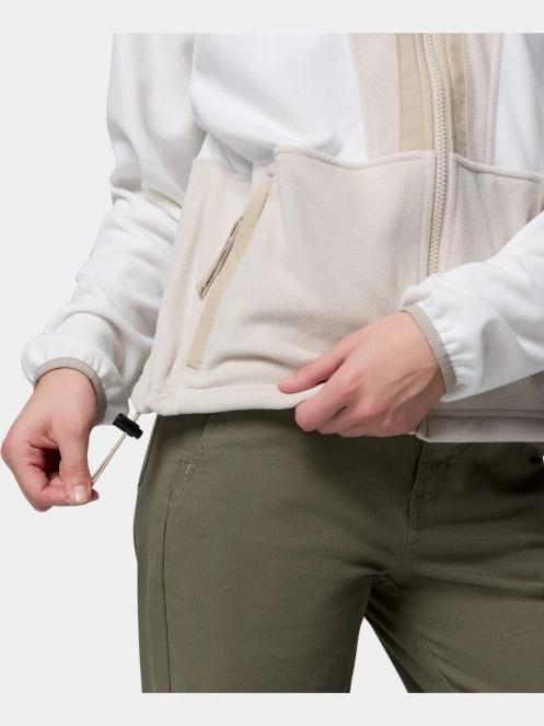 Columbia Backbowl II Full Zip Fleece női polár pulóver homok színben 7
