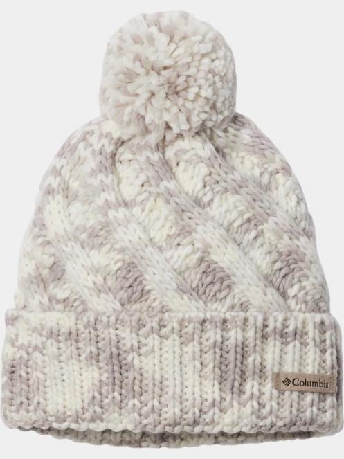 Columbia Bundle Up II Beanie női kötött sapka homok színben 2