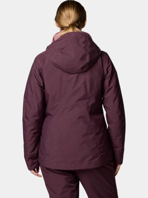 Columbia Whirlibird V Interchange Jacket női síkabát piros színben 4