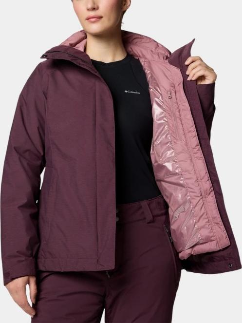 Columbia Whirlibird V Interchange Jacket női síkabát piros színben 6