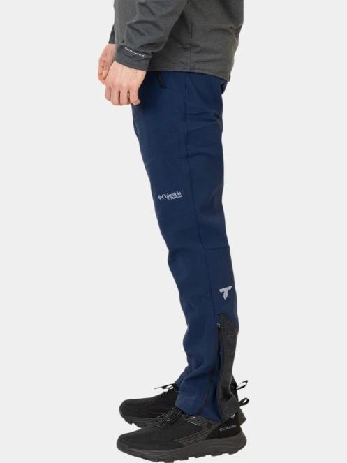 Columbia Vast Canyon Omni-Heat Infinity Softshell férfi túranadrág kék színben 3