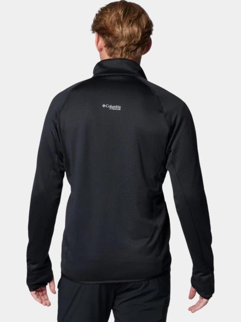 Columbia Triple Canyon Grid Fleece Full Zip II férfi polár pulóver fekete színben 4