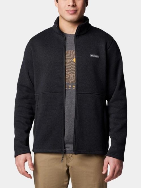 Columbia Alto Pass Full Zip Fleece férfi polár pulóver fekete színben 8