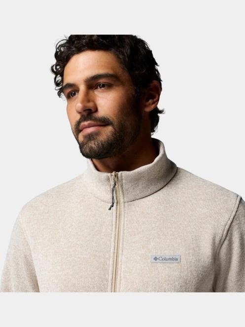 Columbia Alto Pass Full Zip Fleece férfi polár pulóver homok színben 7