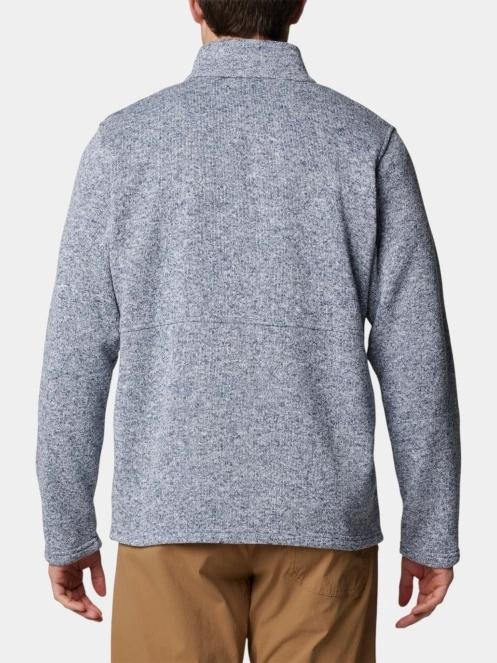 Columbia Alto Pass Full Zip Fleece férfi polár pulóver világoskék színben 4