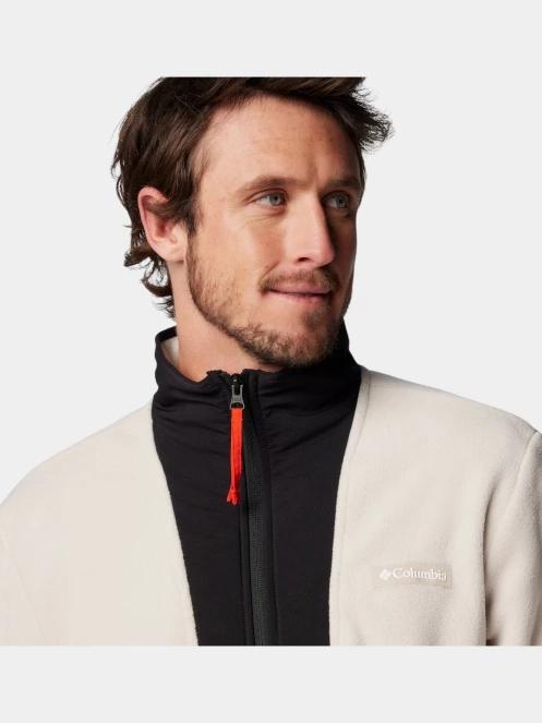Columbia Sequoia Grove Half Zip Fleece férfi polár pulóver homok színben 6