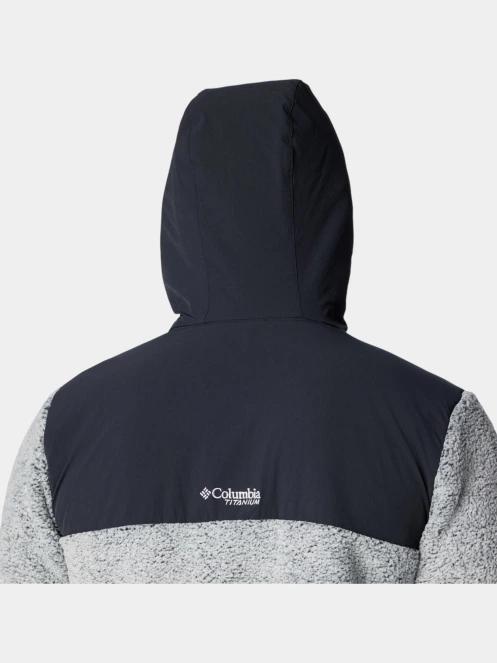 Columbia Arctic Crest Sherpa Full Zip férfi polár pulóver fehér színben 8