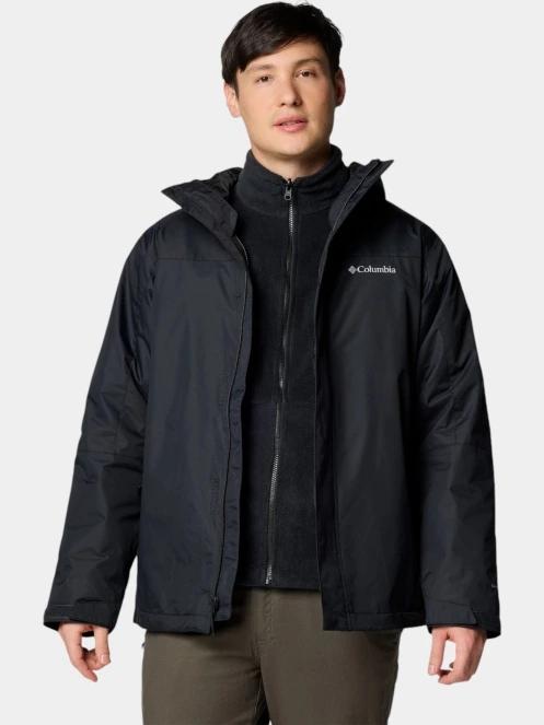 Columbia Tunnel Falls II Interchange Jacket férfi átmeneti kabát fekete színben 7