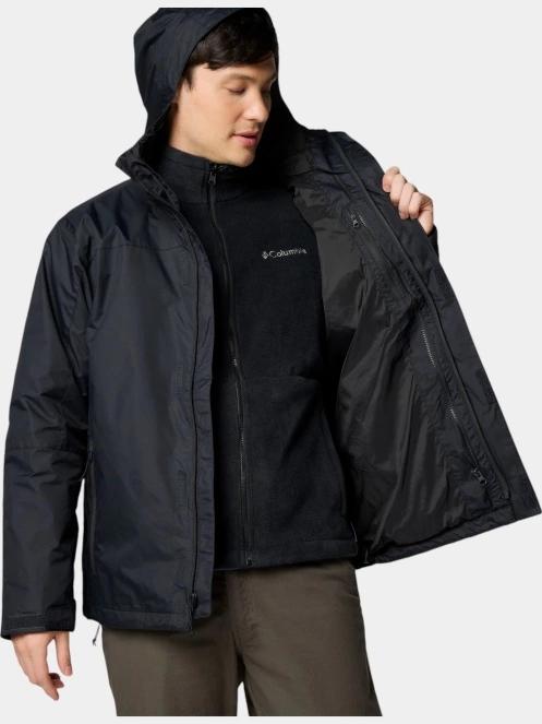 Columbia Tunnel Falls II Interchange Jacket férfi átmeneti kabát fekete színben 8