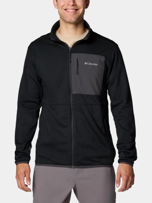 Columbia Columbia Hike Full Zip férfi polár pulóver fekete színben 2