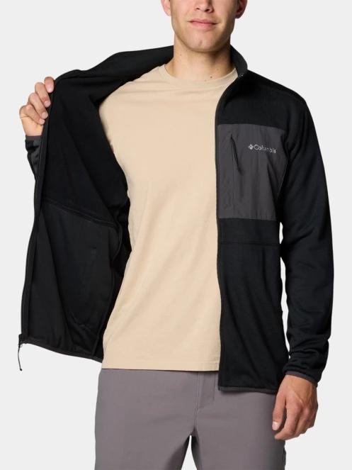 Columbia Columbia Hike Full Zip férfi polár pulóver fekete színben 6