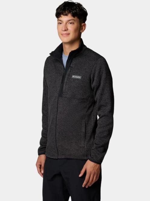 Columbia Sweater Weather Full Zip férfi polár pulóver fekete színben 3