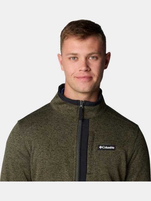 Columbia Sweater Weather Full Zip férfi polár pulóver zöld színben 6