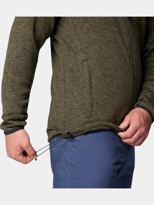 Columbia Sweater Weather Full Zip férfi polár pulóver zöld színben 7