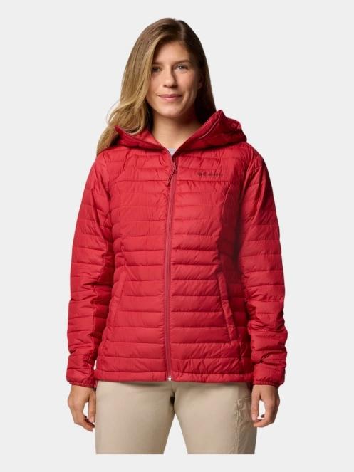 Columbia Silver Falls II Hooded Jacket női steppelt átmeneti kabát piros színben 2