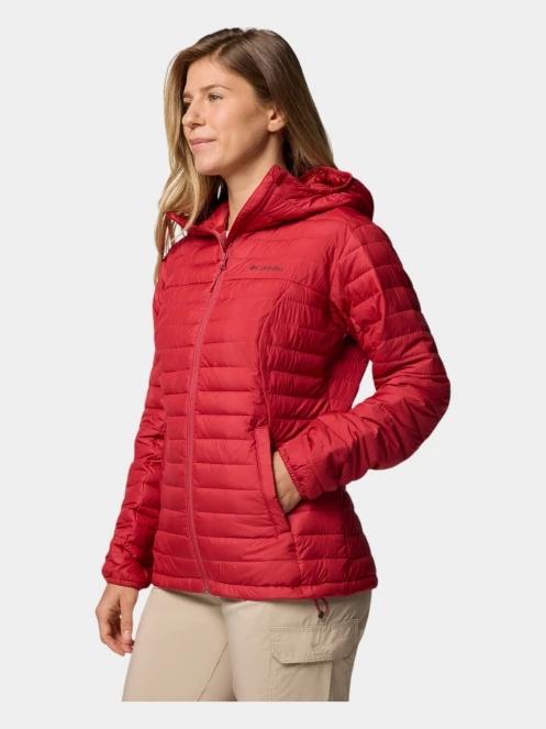 Columbia Silver Falls II Hooded Jacket női steppelt átmeneti kabát piros színben 3