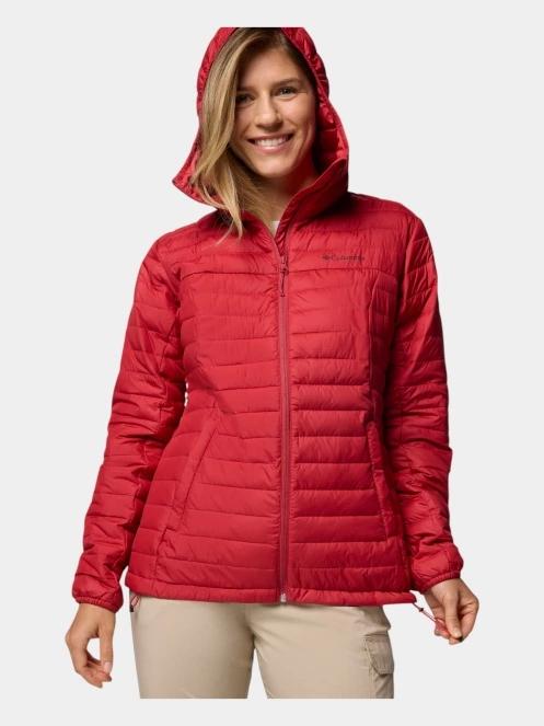 Columbia Silver Falls II Hooded Jacket női steppelt átmeneti kabát piros színben 6