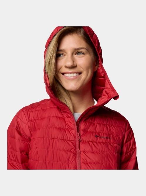 Columbia Silver Falls II Hooded Jacket női steppelt átmeneti kabát piros színben 7