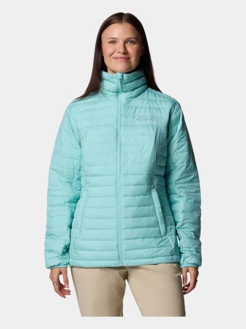 Columbia Silver Falls II Full Zip Jacket női steppelt átmeneti kabát zöld színben 2