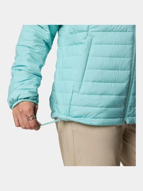 Columbia Silver Falls II Full Zip Jacket női steppelt átmeneti kabát zöld színben 8
