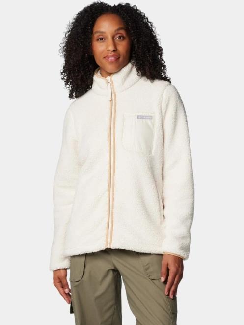 Columbia West Bend Full Zip II női polár pulóver homok színben 2