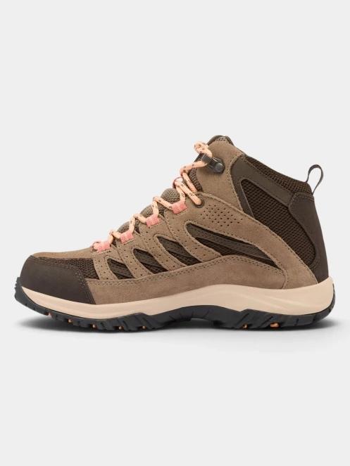Columbia Crestwood Mid Waterproof női vízhatlan túrabakancs barna színben 4