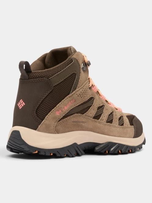 Columbia Crestwood Mid Waterproof női vízhatlan túrabakancs barna színben 6