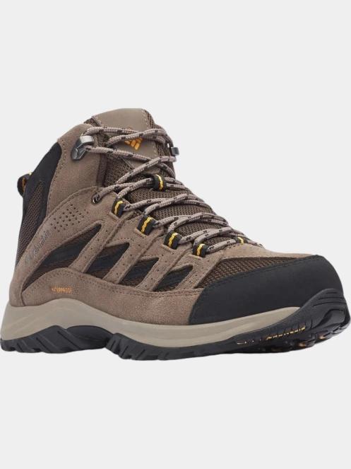 Columbia Crestwood Mid Waterproof férfi túracipő barna színben 2