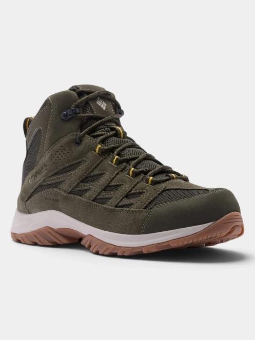 Columbia Crestwood Mid Waterproof férfi vízhatlan túracipő oliva színben 2