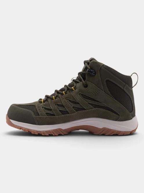 Columbia Crestwood Mid Waterproof férfi vízhatlan túracipő oliva színben 3