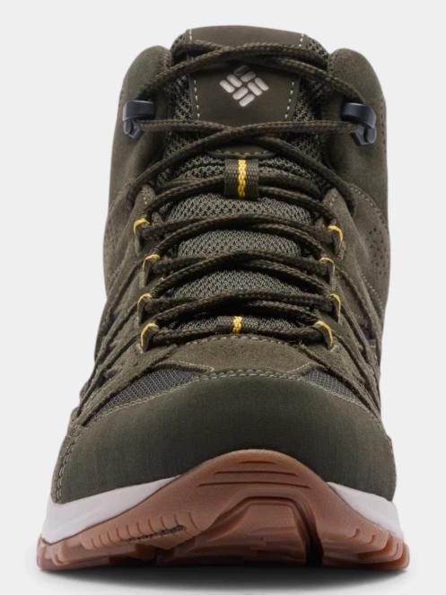 Columbia Crestwood Mid Waterproof férfi vízhatlan túracipő oliva színben 7